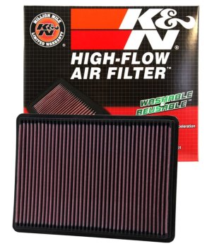 Jeep Commander Performance Air Intake - K&N Engineering - High-Flow Air Filter - `05-`10 Jeep Commander Performance Air Intake - K&N Engineering - High-Flow Air Filter - `05-`10
